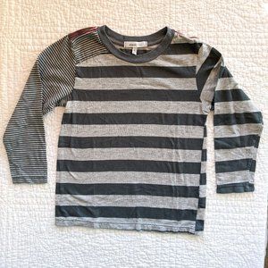 Joah Love striped long sleeve shirt, boys 4T